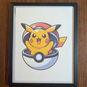 Pokemon print wall art
